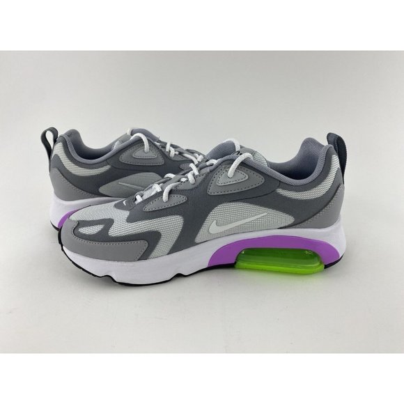 Nike Air Max 200 Gray Purple Women's Size 8 Sneakers Shoes Platinum AT6175-002 - Picture 12 of 12